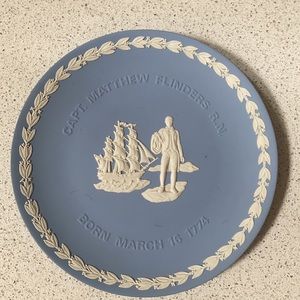 Blue Jasperware Wedgewood Plate